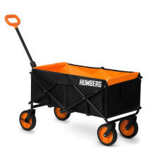 Transport cart, foldable with mesh 100l Humberg HM-513