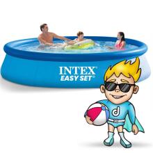 Inflatable Garden Pool 366 x 76 cm 15 in 1 INTEX 28132