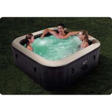Inflatable SPA with hydromassage for 4 people INTEX 28450 + Chlorine generator