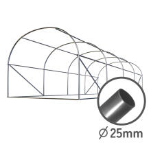 Aedade tunnel 2,5 x 4 m (10m2) Roosa Plonos