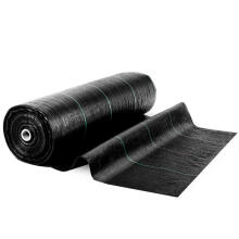 Aed agro kangas 1,6 m x 50 m 90 g/m2 + 50 tükki Plonos - must