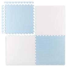 Suur vahtpuzzle matt Ricokids 60x60 cm 4 tk sinine ja valge