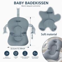 Baby Bath Cushion Art.271284 Grey Beebivannipadi