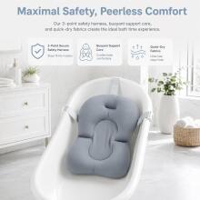 Baby Bath Cushion Art.271284 Grey Beebivannipadi
