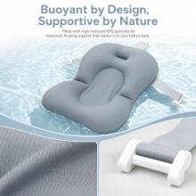 Baby Bath Cushion Art.271284 Grey Beebivannipadi