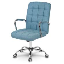 Benton Blue Fabric Office Chair