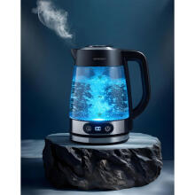 Стеклянный электрический чайник с контролем температуры 1.8L 2200W Berdsen BD-715