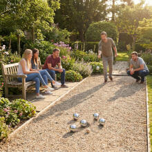 Boules mängu komplekt Petanque 6 palli + kott ja tarvikud