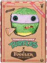 Teenage Mutant Ninja Turtles x Fuggler Donatello Soft Plush Toy Art.274346 Naljakas mängukoletis kilpkonna kujul, kellel on inimhambad.
