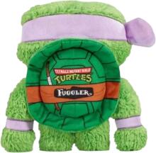 Teenage Mutant Ninja Turtles x Fuggler Donatello Soft Plush Toy Art.274346 Naljakas mängukoletis kilpkonna kujul, kellel on inimhambad.