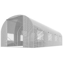 Aedade tunnel 2,5 x 4 m (10 m2) valge Plonos