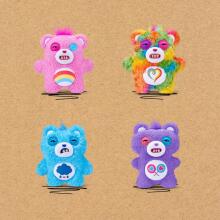 Fuggler Care Bears 23 cm plush mänguasi (Share Bear) firmalt ZURU - naljakas kole koletislik kaisukaru inimhammastega, kogutav plush mängu