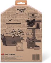 FUGGLER - Ugly Pets 9-tollise seeria 1-plüüs-2 tk pakis (Squidge - karvutu rott ja Reek-O - must kass)