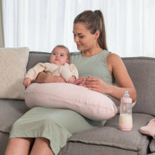 La Bebe™ Rich Maternity Pillow Art.00608159 Nordic Hills. Nursing Pillow 30x104 cm