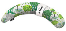 La Bebe™ Moon Cotton Maternity Pillow Art.20608166 Nordic Forest. Large pregnancy pillow with Memory Foam filling (especially soft and quiet filling)