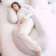 La Bebe™ Maternity Pillow Cotton Sì -Duo Art.80579822 Nordic Stones. Multifunctional maternity pillow with memory foam filling
