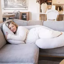 La Bebe™ Maternity Pillow Cotton Sì -Duo Art.20608144 Nordic Night. Multifunctional maternity pillow with memory foam filling