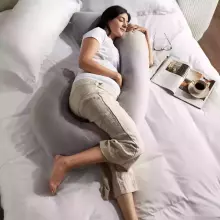 La Bebe™ Maternity Pillow Cotton Sì -Duo Art.50608147 Nordic Branches. Multifunctional maternity pillow with memory foam filling