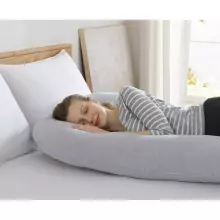 La Bebe™ Maternity Pillow Cotton Sì -Duo Art.50608147 Nordic Branches. Multifunctional maternity pillow with memory foam filling