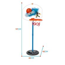 WOOPIE Klassikaline Korvpallikomplekt 117 cm + Pall
