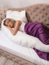 La Bebe™ Flopsy Cotton Nursing Maternity Pillow Memory foam Art.80579836 Nordic Pebbles.