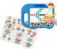 WOOPIE magnettahvel lastele Montessori MagPad elevant - 6-osaline komplekt