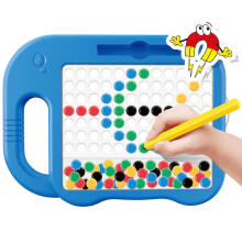 WOOPIE magnettahvel lastele Montessori MagPad elevant - 6-osaline komplekt