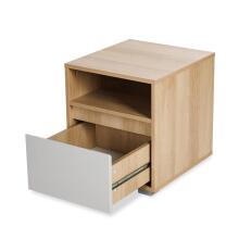 Klups Dalia Art.276070 White/Pine Bedside table