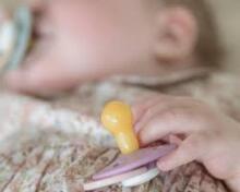 Rebael Round Latex Art.276182 Colour Mix Pacifier (nipple) made of 100% natural rubber 0-6 months (2 pcs.)