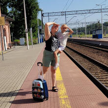 Vehicles Suitcase  Art.BC-16QC-B06  Детский чемодан на колёсиках