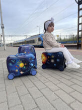 Solar System Suitcase Ride On Art.BC-KOS-002 Чемодан на колесах 3 в 1