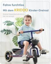 Kriddo Tricycle Art.277006 Kids tricycle