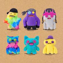 Fuggler Fugg Life 22 cm plush mänguasi (Squidge) firmalt ZURU - naljakas kole koletislik kaisuloom inimhammastega, hull kollektsiooniobjekt lastele, teismelistele