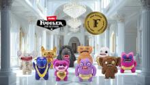 Fuggler Gold Fuggs 22 cm plush mänguasi (Splodge - Toppi) firmalt ZURU - naljakas kole koletislik kaisuloom inimkujuliste hammastega, hull kollektsioonio