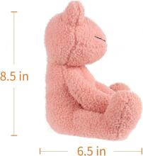 Apricot Lamb - Kaisukonn 23cm Plüüsist sametist pehme nunnu, ideaalne lastele, roosa konn