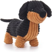 Apricot Lamb - Kaisumänguasi Fulan Taks 39 cm - Pehme Palus Koeramänguasi Lastele (must)