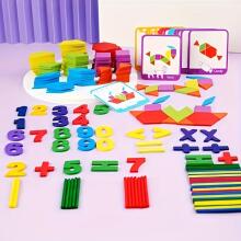 Wooden Toys Puzzle Art.277455 Travel Tangram Puzzle - Block Book Road Trip Game Puzzle Shape Game with Solutions for Youngsters Challenge - IQ Educational Toy Gift Brainteaser, Interactive Pl