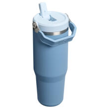 Termokruus k&otilde;rrega The IceFlow Flip Straw 2.0 Tumbler 0.89L sinakasvioletne