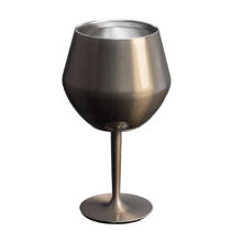 The Lifted Spirits 2-in-1 kokteiliklaas 0,42L metallikpruun