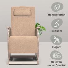 NeiLux Design Relaxing Rocking Chair Art.278410 Blue Kiiktool söötmiseks