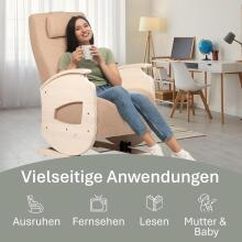 NeiLux Design Relaxing Rocking Chair Art.278413 Green Kiiktool söötmiseks