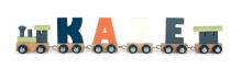 Small foot Letter Train Locomotive Art.278423 Wood letter,1 psc