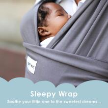 Kidsworld Wrap Sling  Art.278453 Grey   Multifunktsionaalne tropp - sall