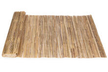 Kahepoolne bambusmat 150x300 cm rõdule, terrassile, aiapostidele Natural MultiGarden