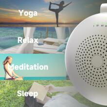 Baby Basic Noise Accessories Baby Sound Machine Art.279968 White Portable sound machine with cord and sound effects
