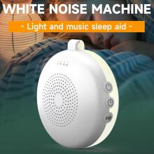 Baby Basic Noise Accessories Baby Sound Machine Art.279968 White Portable sound machine with cord and sound effects
