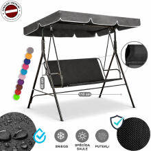 Z-HOME, 110 × 90 cm, Art.23207D, replacement garden swing seat cover, waterproof base material