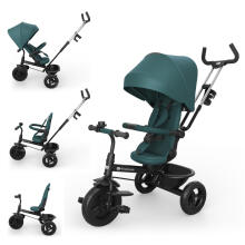 KINDERKRAFT Tricycle ASTON 2 PLUS Roheline