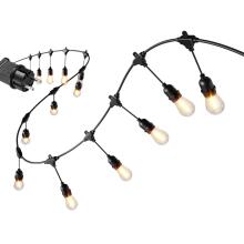 Aedade LED valgusketid 20x 20m aialambid 9W