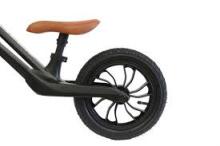 Aga Design Qplay Racer Art.281262 Grey Laste jooksuratas metallraami ja täispuhutavate ratastega